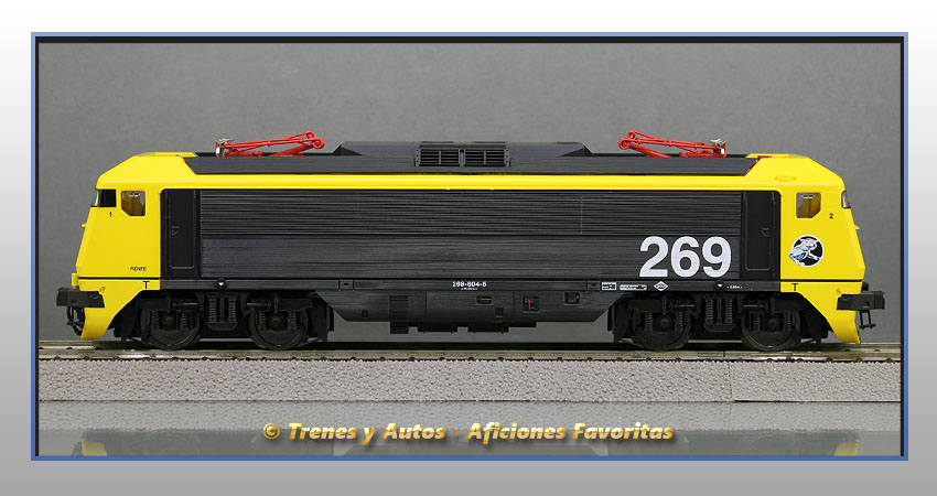 Locomotora eléctrica Serie 269-604-5 "Gato Montés" - Renfe